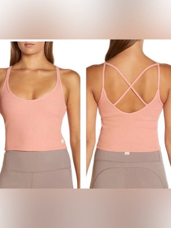 Vuori Tops - Vuori Rib Crop Tank size Large